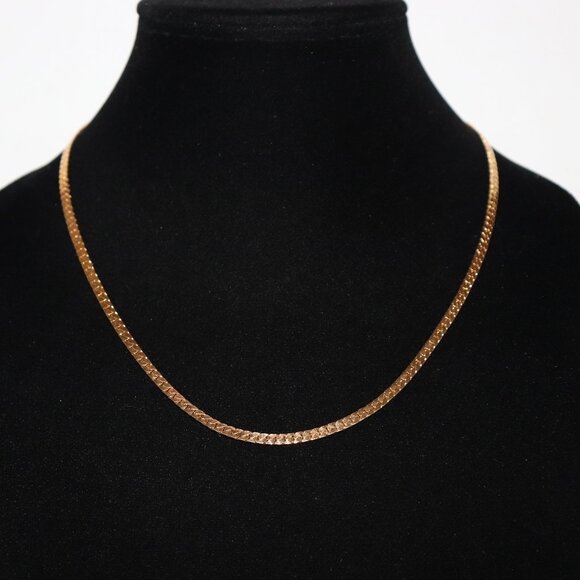 Beautiful gold like new chain necklace 20" - Picture 1 of 5